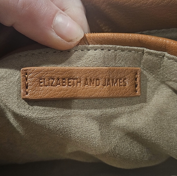 Elizabeth and James Tan and Black Crossbody Bag - Picture 12 of 16